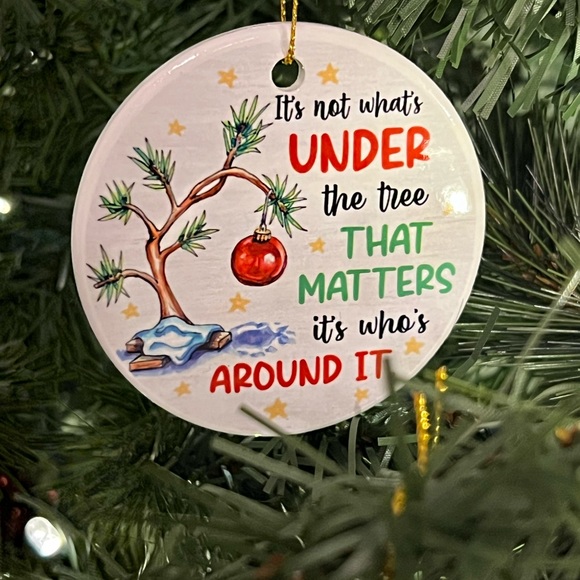 Christmas Ceramic Ornament - Picture 1 of 3